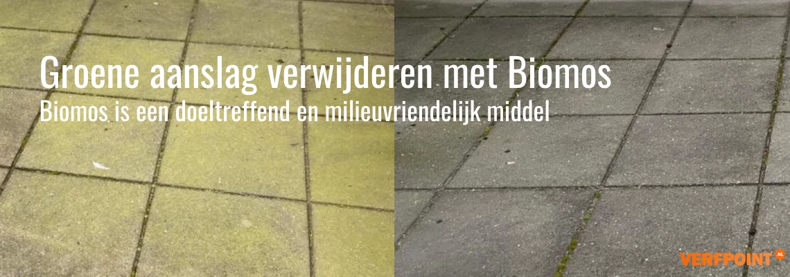 Groene aanslag verwijderen