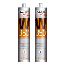 Polyfilla Pro W350 2K Sneldrogende Houtreparatiepasta