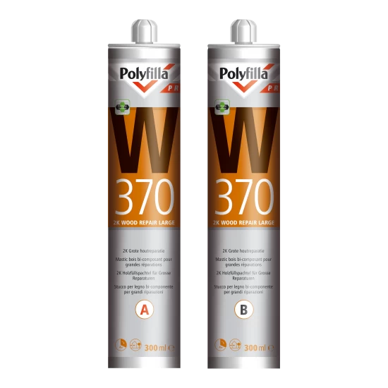 Polyfilla Pro W370 - 2K Grote Houtreparatie 