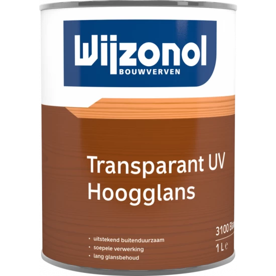 Wijzonol Transparant UV Hoogglans