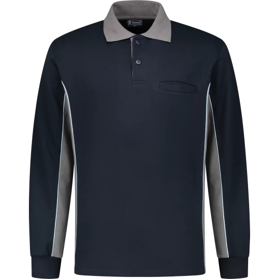 Workman Polosweater Bi-Colour - 2402